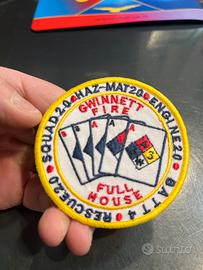 Militare patch vigili del fuoco americani