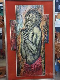 Quadro Bassorilievo anni 70