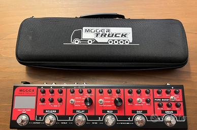 MOOER red truck multieffetto + alimentatore e case