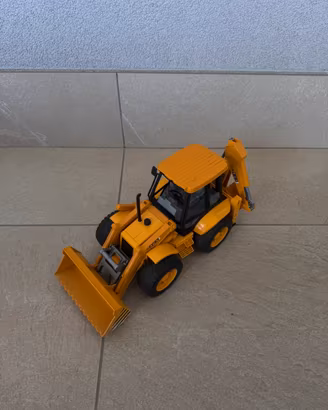 Terna Escavatore Giallo JCB 4CX Bruder Giocattolo