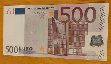 banconata da 500 euro serie N - Mario Draghi