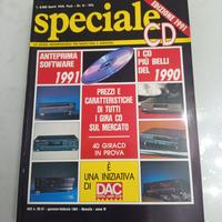 rivista "speciale CD" del 1991 lettori CD Software