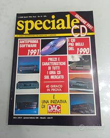 rivista "speciale CD" del 1991 lettori CD Software