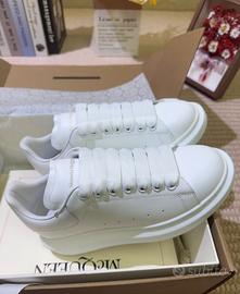 Alexander McQueen bianco puro donna -Taglia 38