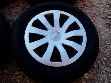 CERCHI E GOMME TERMICHE 15 AUDI COD:1891