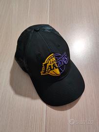 New Era Lakers cappello con visiera nero