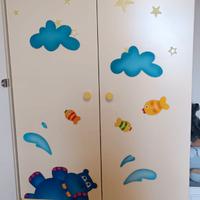 ARMADIO E FASCIATOIO BAMBINI