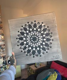 Quadro Mandala su tela originale