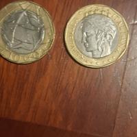 Moneta da 1000 lire Repubblica italiana 0,50 per u
