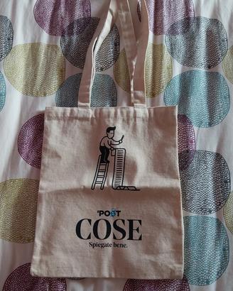 Borsa tela Il Post beige