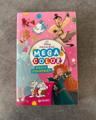 Libro da colorare Ragazze straordinarie - Disney