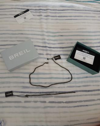 Breil jewels collana e bracciale uomo