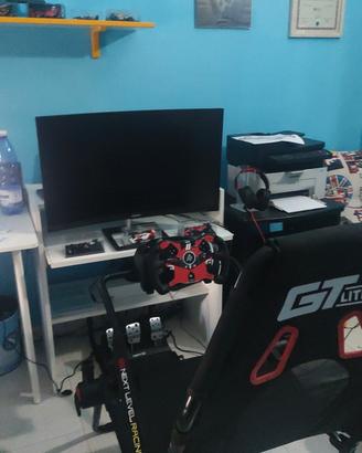 Postazione simulatore GT Lite + Logitech G920