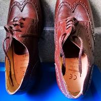 Scarpe da uomo marroni in pelle