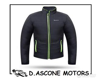 GIUBBINO MORBIDO UOMO NERO E FLUO