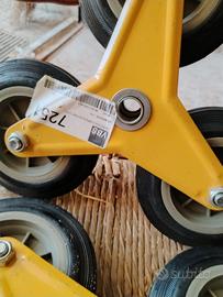 coppia di ruote triple.