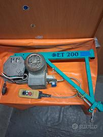 Verricello elevatore elettrico imer et 200