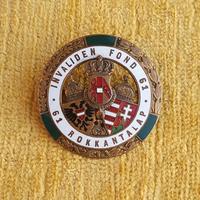 Kappenabzeichen Ww1 Kuk Ir61 no scavo 1gm Wk1