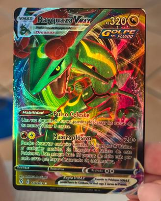 Carta pokemon Rayquaza Vmax