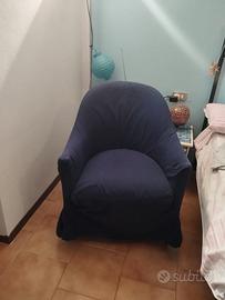 Poltrona blu