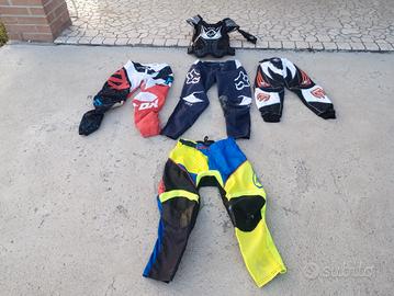 abbigliamento motocross bambino