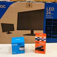 Kit Media Center: Monitor AOC E2475SVJ, Fire Stick