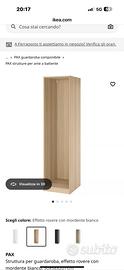 Pax ikea nuovo