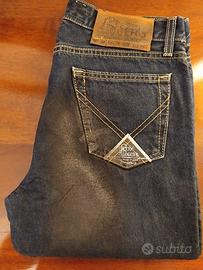 Blue jeans vintage da uomo 5 tasche Roy Rogers