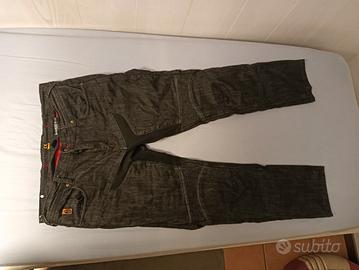 jeans moto uomo taglia 54