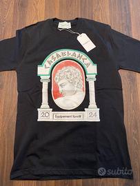 T-shirt casablanca nera L NUOVA