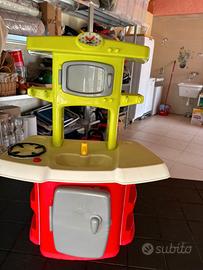 Cucina Giocattolo Plastica Giallo/Rosso