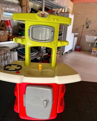 Cucina Giocattolo Plastica Giallo/Rosso