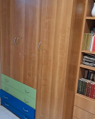 Armadio con cassettiera, no Ikea, no mondo conveni