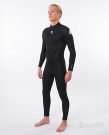 Rip Curl muta surf Freelite 53mm back zip