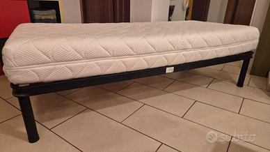 Rete a Doghe Con Materasso 90x190cm
