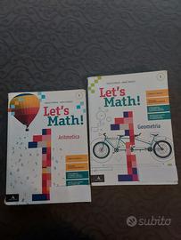 9788800358484 LET'S MATH 1 - ARITMETICA + GEOMETRI