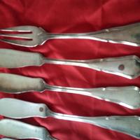 coltelli da pesce argentati Ercuis antichi