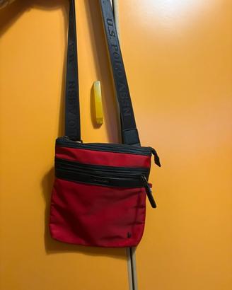 Marsupio polo ralph lauren rosso