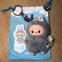 W labubu pin for love popmart 