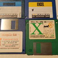 N. 8 floppy: giochi, guide e programmi per PC