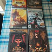 collezione giochi PC 