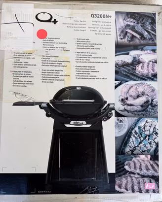 Barbecue Weber Q3200N+ nuovo imballat con garanzia