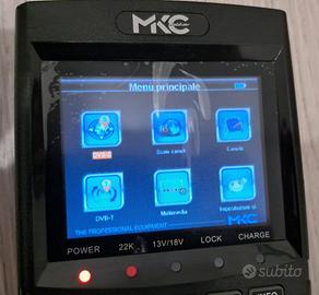 Misuratore di Campo MKC Sat Dtt LCD3,5 " Melchioni