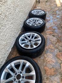 Cerchi bmw x1 originali 17” + gomme goodyear