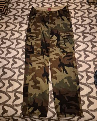pantaloni cargo Levis camo