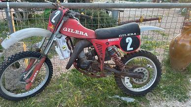 Moto enduto nn targata anni 80