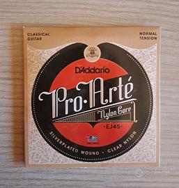 Corde chitarra classica (D'Addario - Pro Arté) 