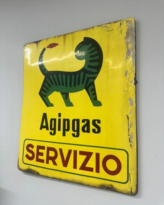 Tabella vintage agip 1960
