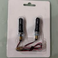 coppia frecce moto 12v mini led omologate