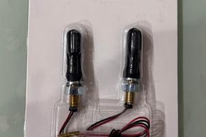 coppia frecce moto 12v mini led omologate